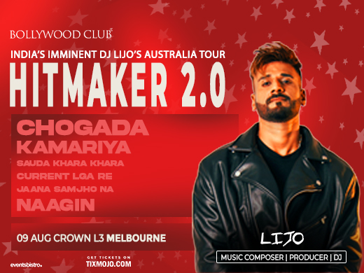 THE HIT MAKER 2.0 DJ LIJO Tour, Melbourne