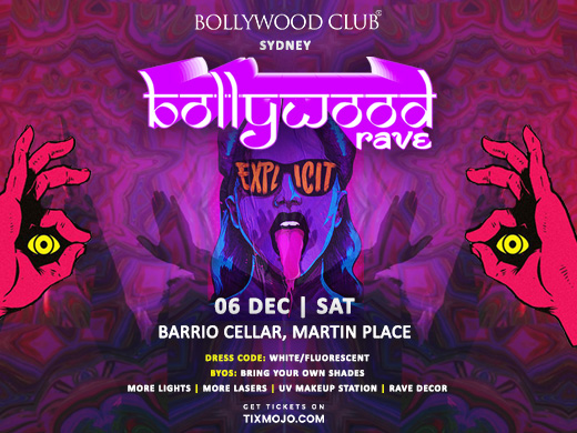 BOLLYWOOD RAVE, Sydney