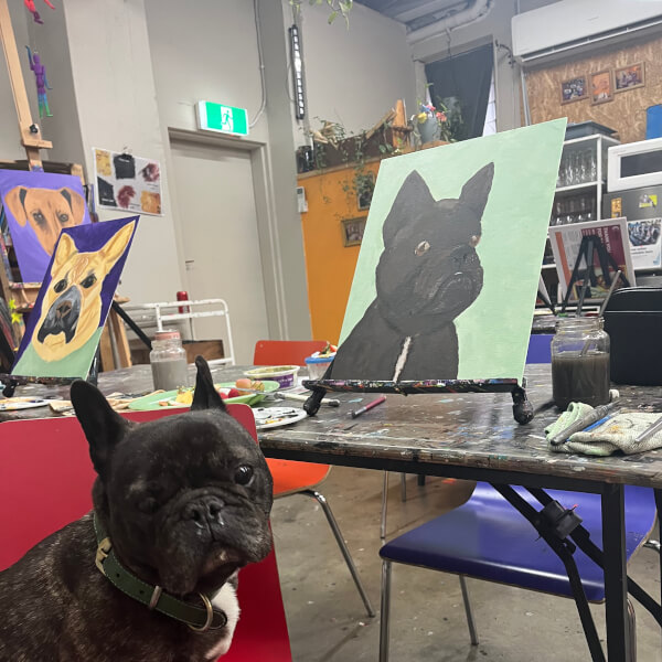 Paint Your Dog | Melbourne Painting Class